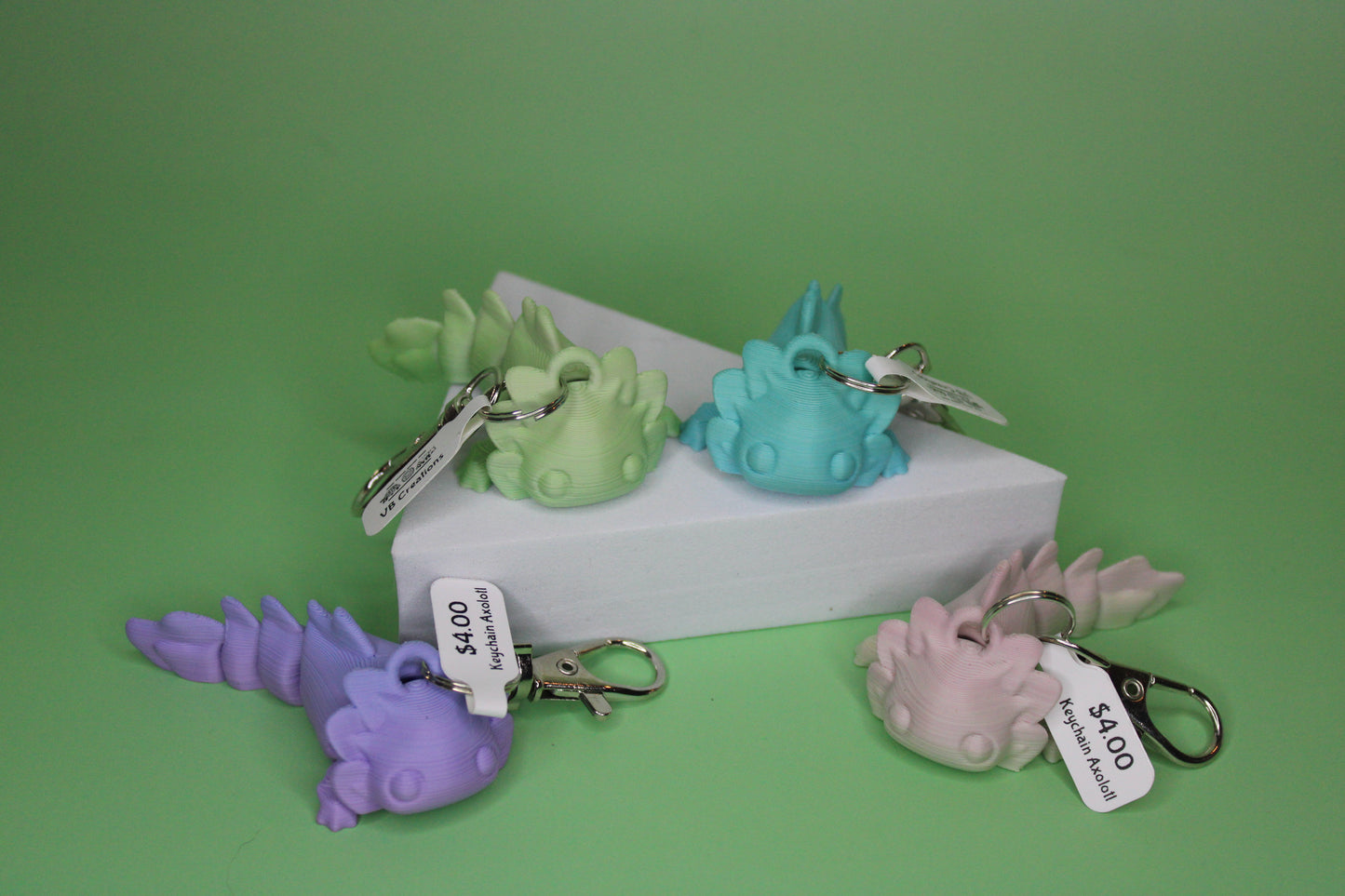 Keychain Axolotl Tadling Fidget