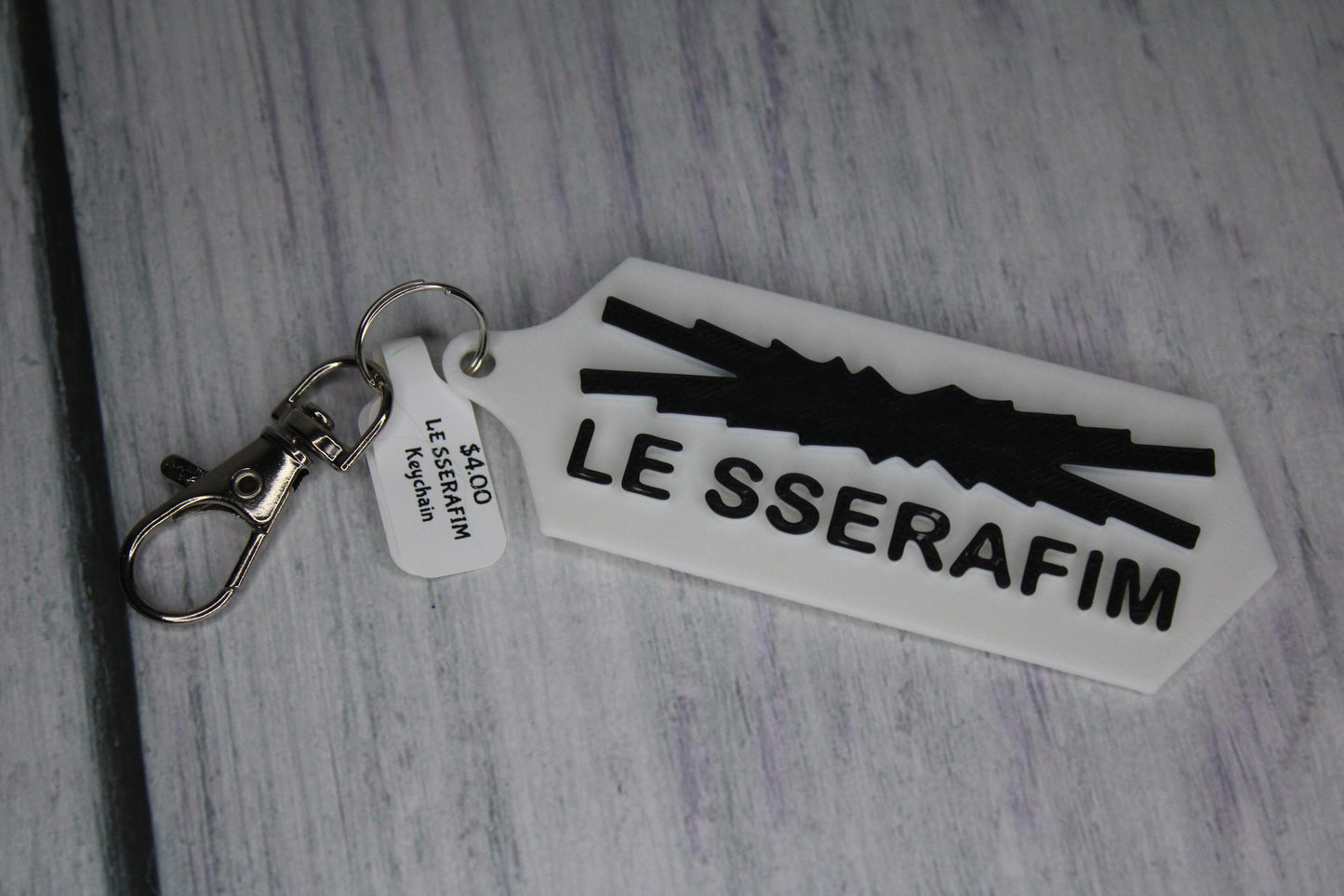 LE SSERAFIM Logo Keychain