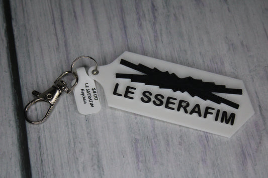 LE SSERAFIM Logo Keychain