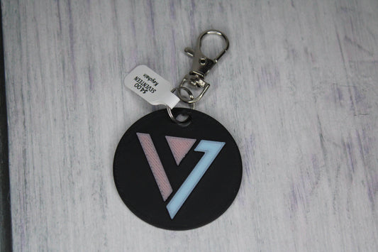 SEVENTEEN Logo Keychain