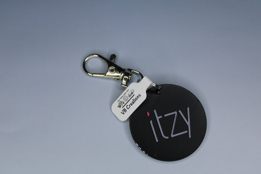 ITZY Logo Keychain