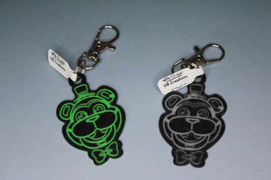 Glamrock Freddy Keychain