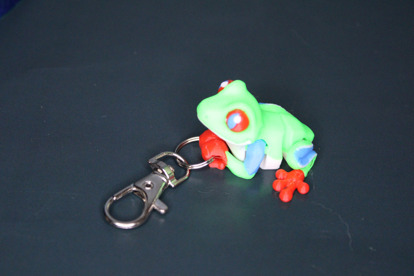 Keychain Mini Red-Eyed Tree Frog
