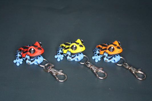 Mini Dart Frogs Keychains