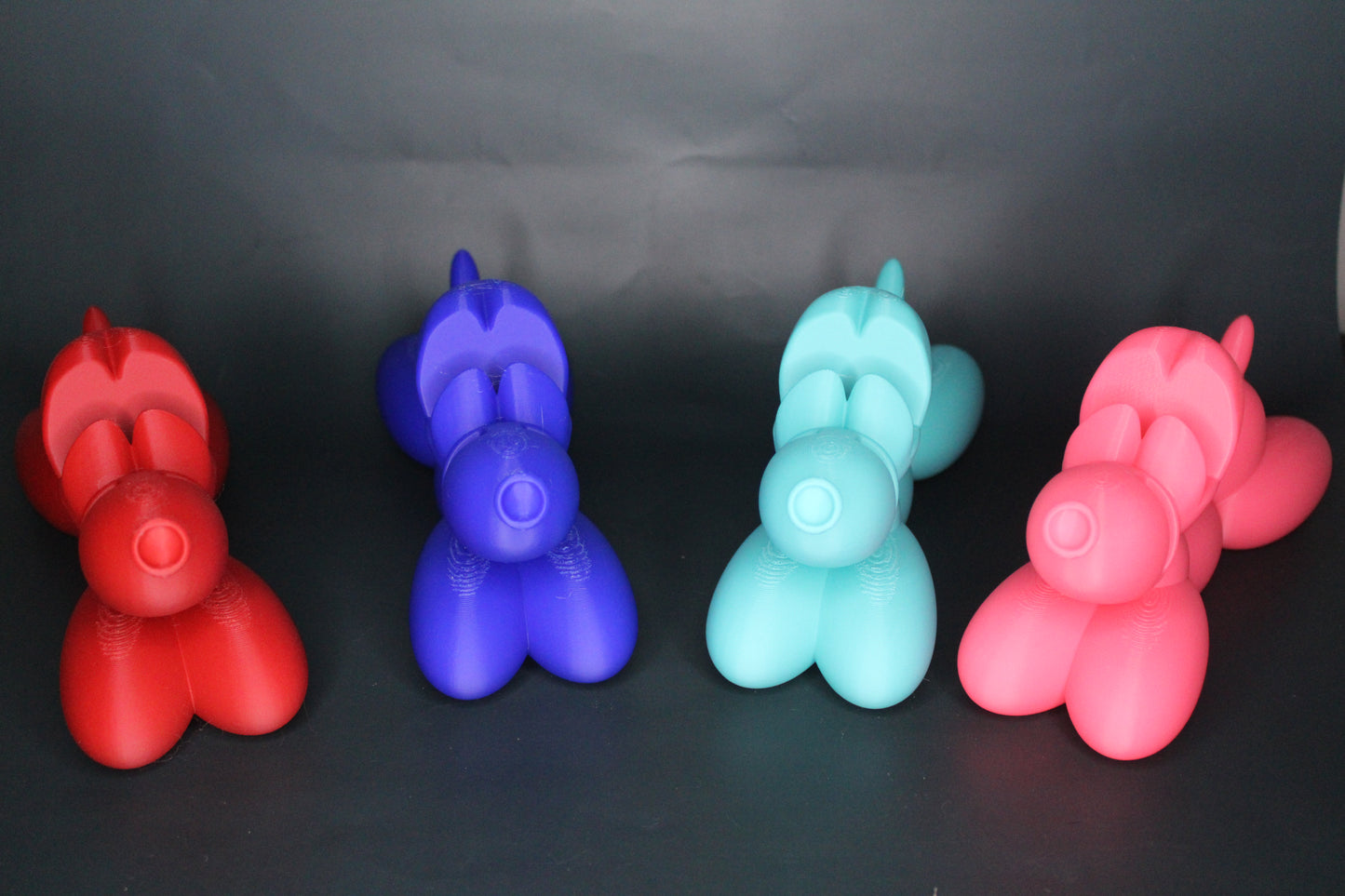 Laying Balloon Dog Eye Glass Holder