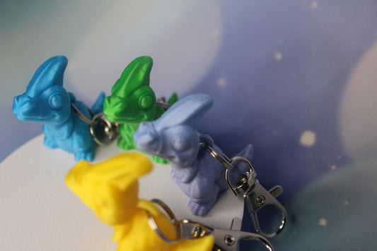 Zipper Pull Parasaurolophus
