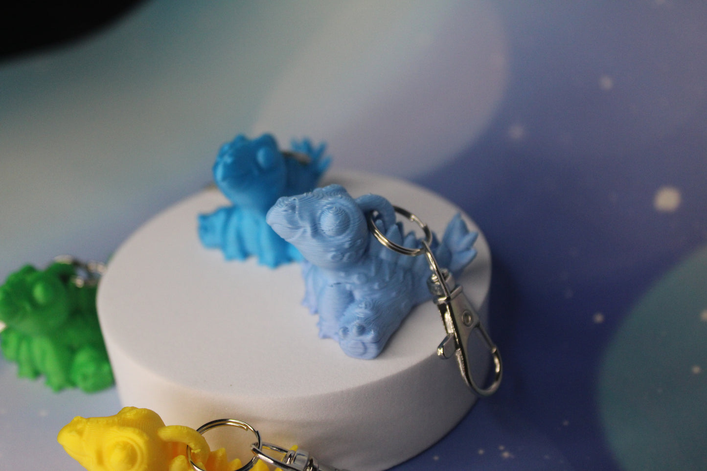 Zipper Pull Stegosaurus