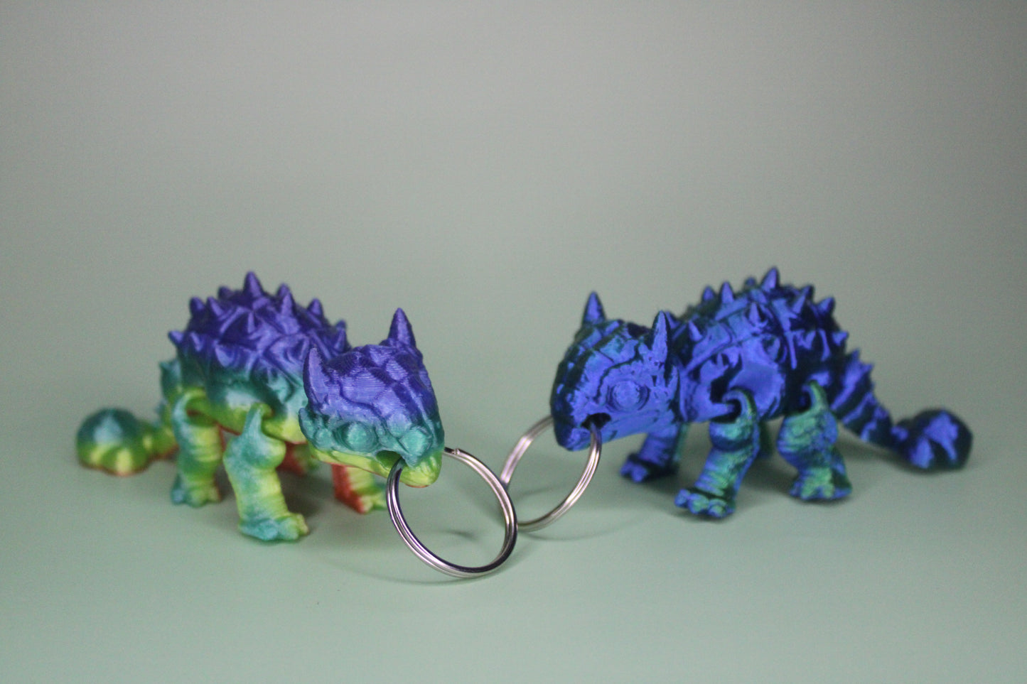 Sale: Large Ankylosaurus Fidget Keychain