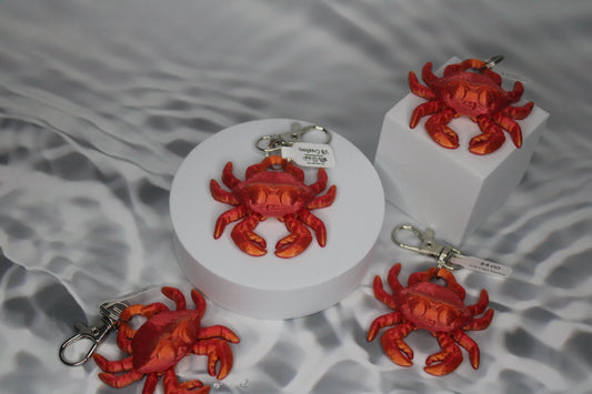 Keychain Crab Fidget