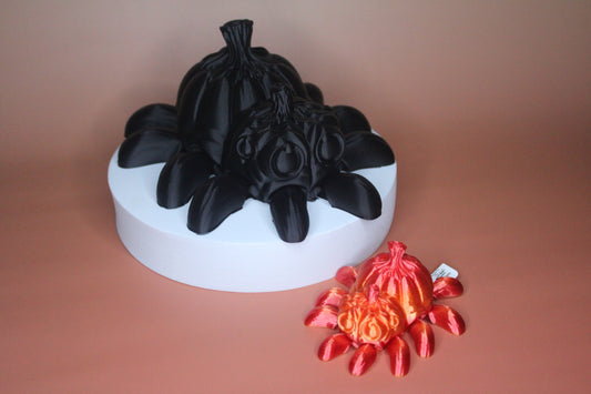 Giant Pumpkin Spider Fidget