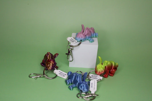 Keychain Rabbit Fidget