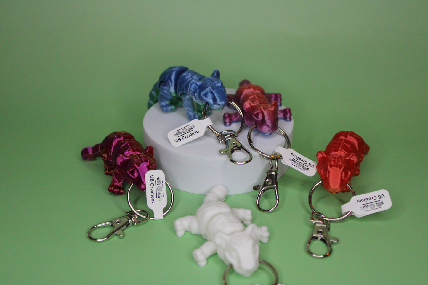 Keychain Tiger Fidget