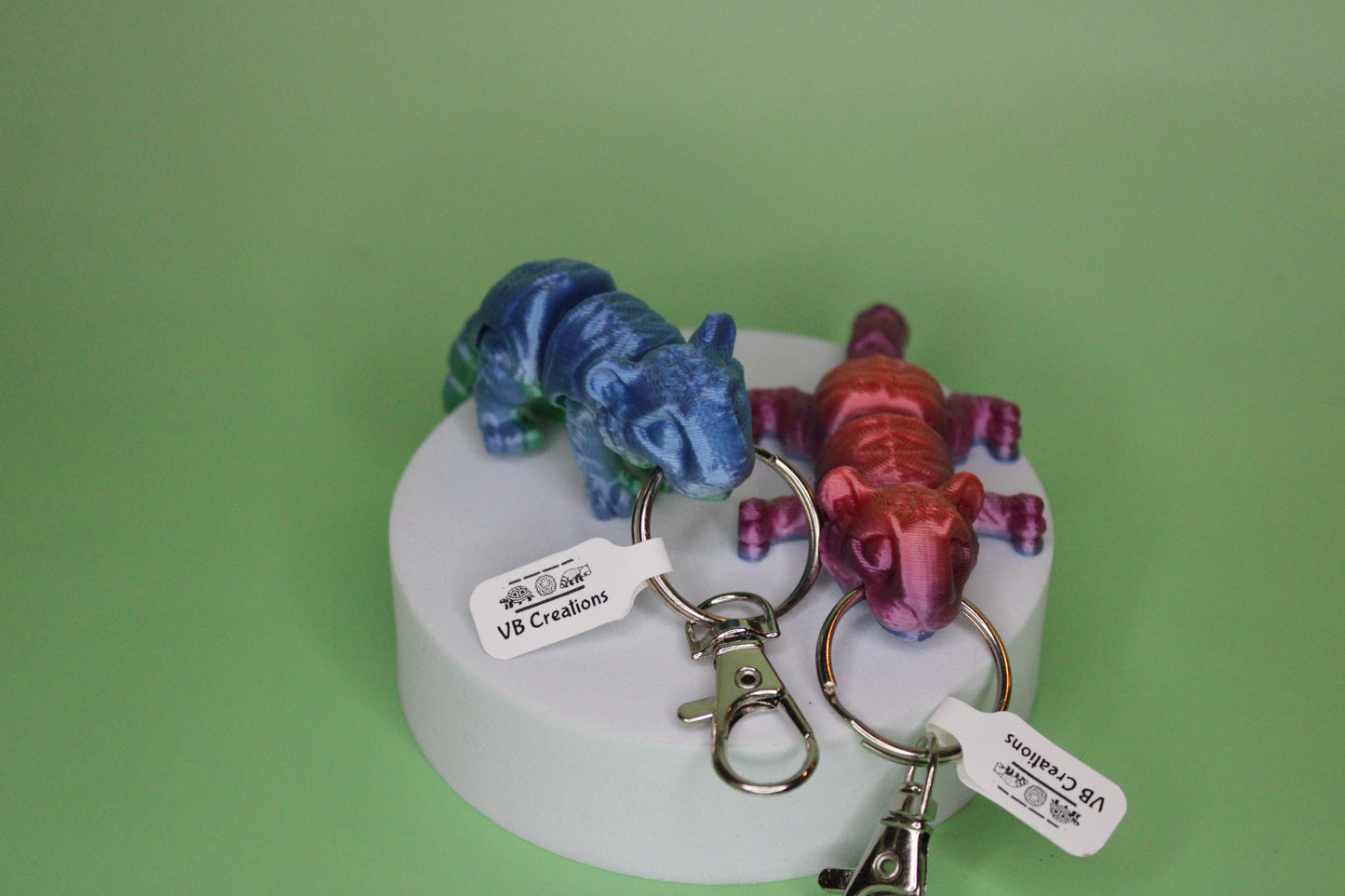 Keychain Tiger Fidget