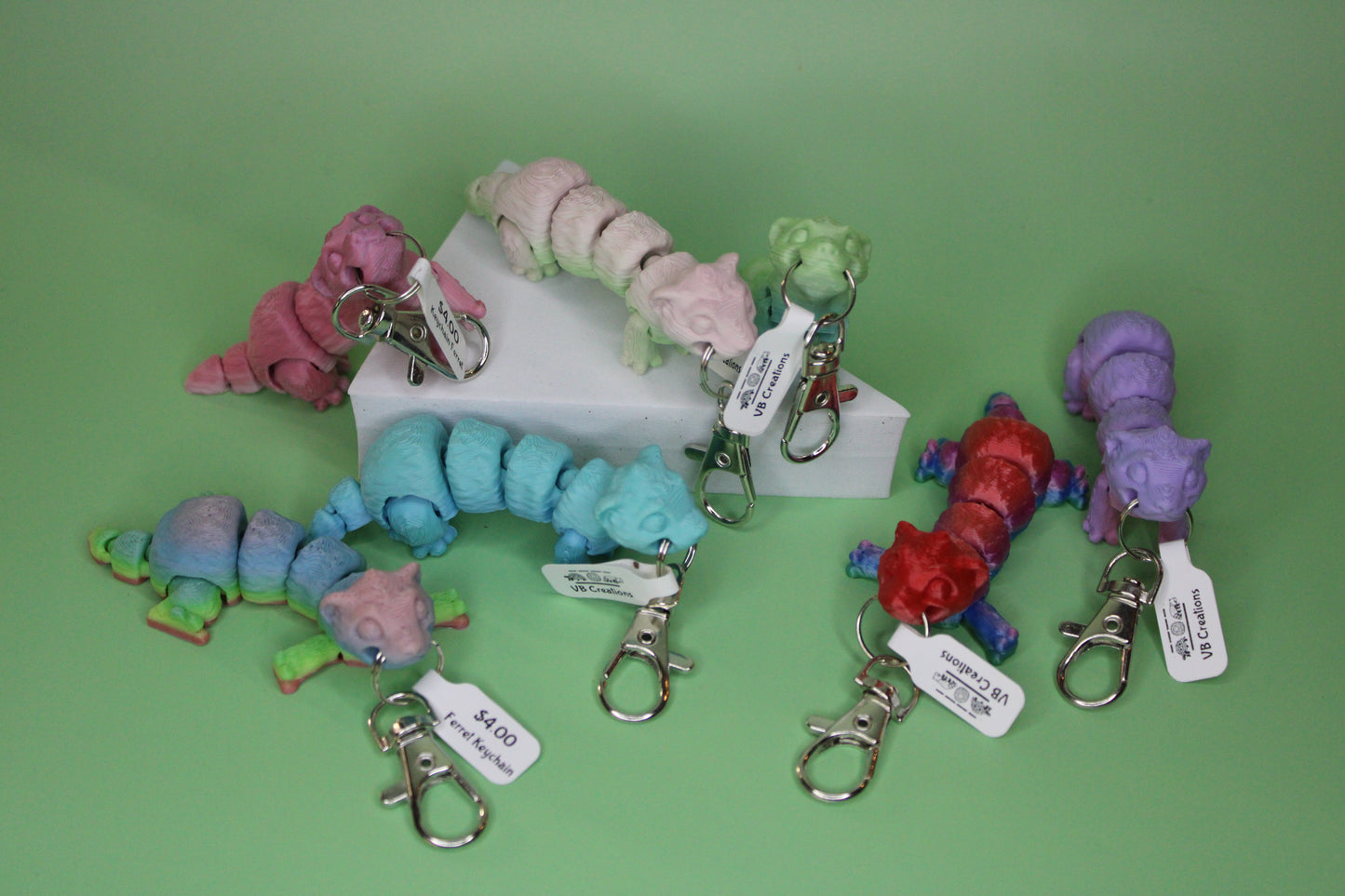 Keychain Ferret Fidget