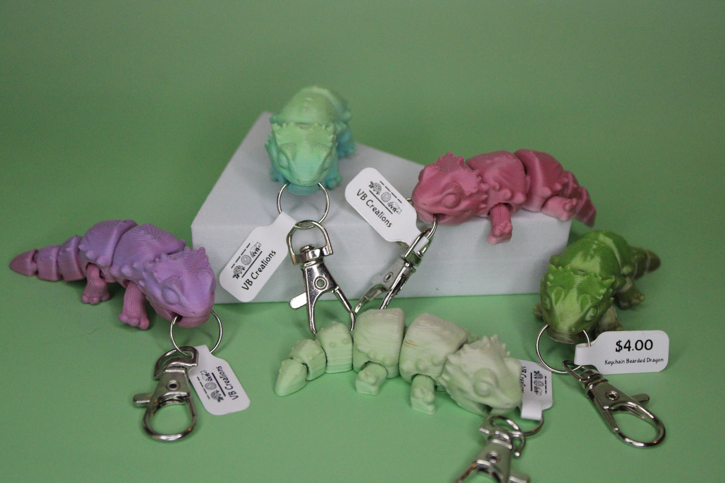 Keychain Bearded Dragon Fidget