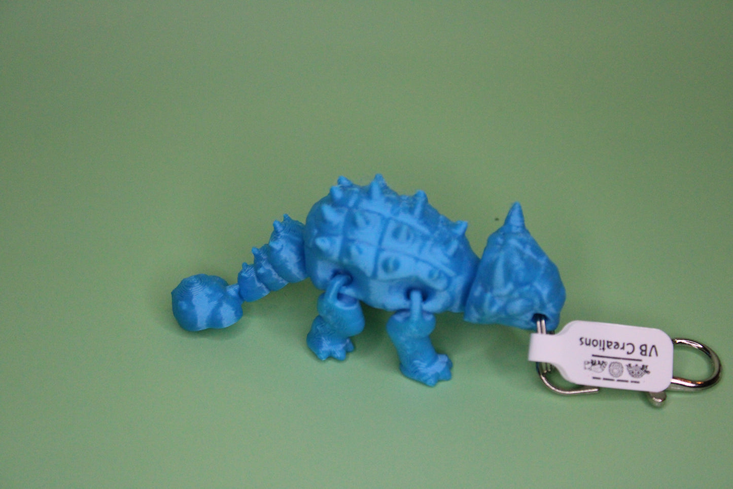 Keychain Ankylosaurus Fidget