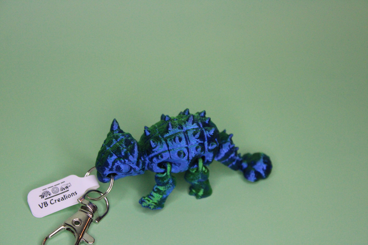 Keychain Ankylosaurus Fidget