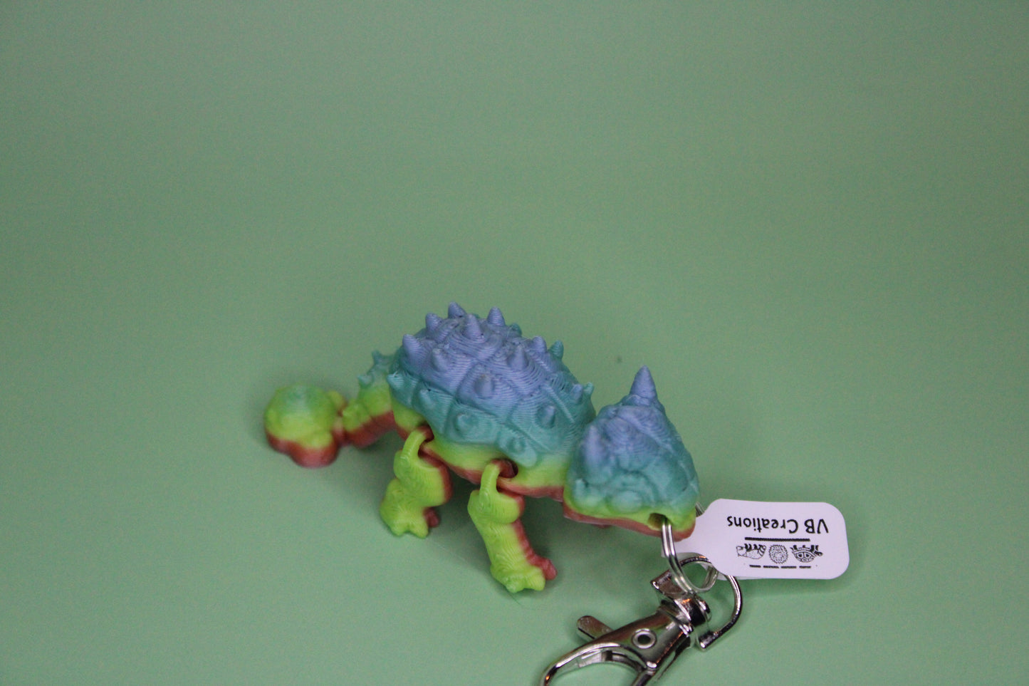 Keychain Ankylosaurus Fidget