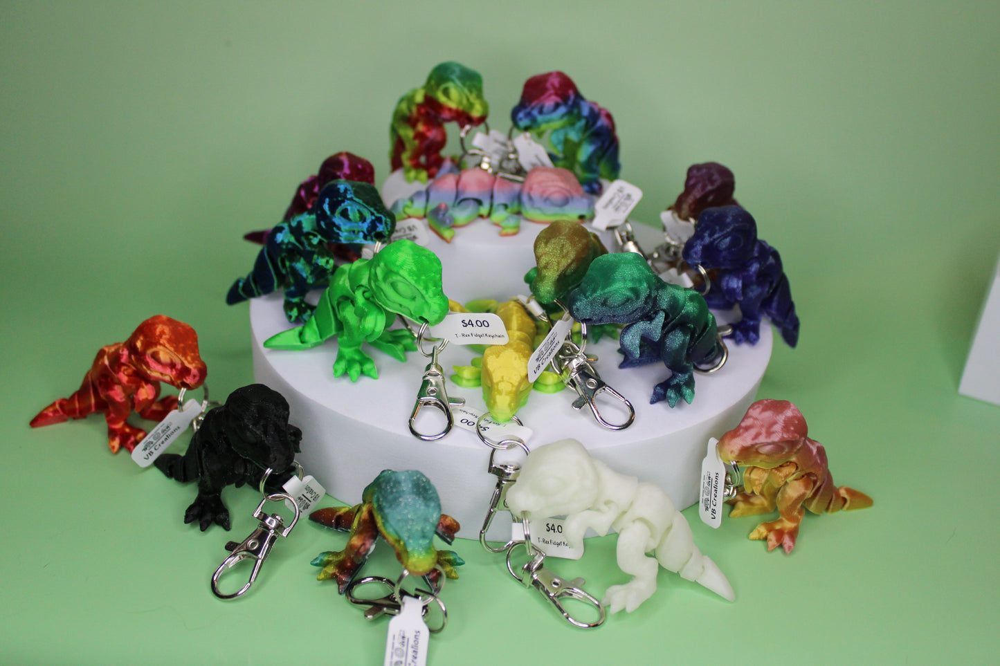 Keychain T-Rex Fidget