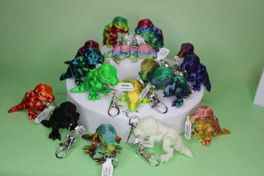 Keychain T-Rex Fidget