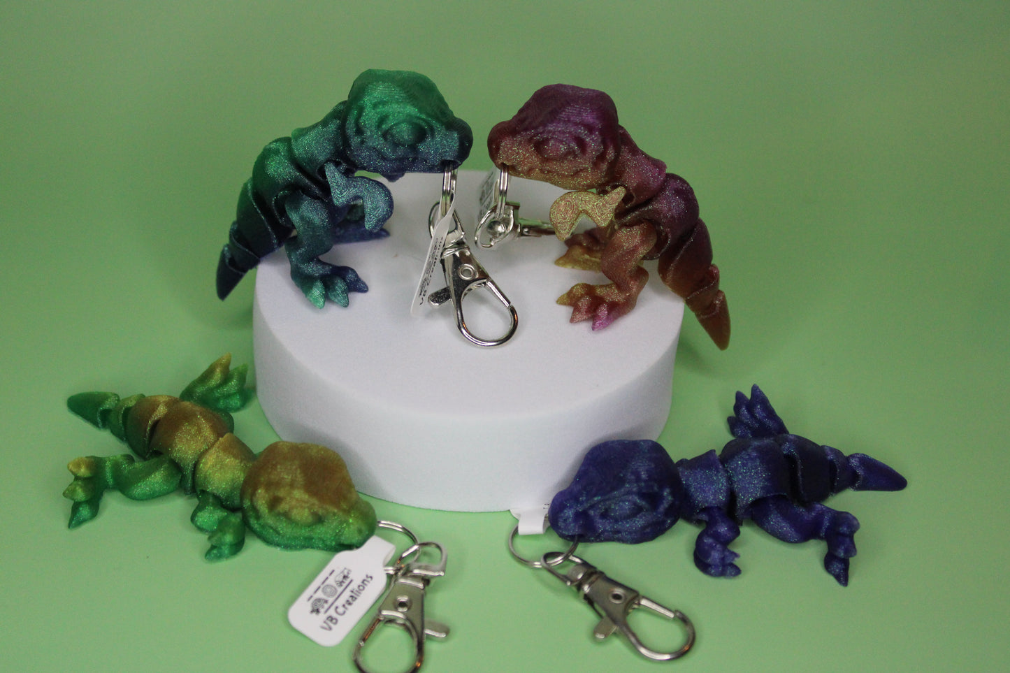 Keychain T-Rex Fidget