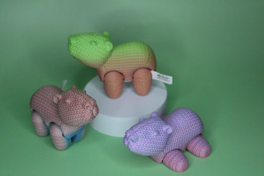 Crocheted Capybara Fidget