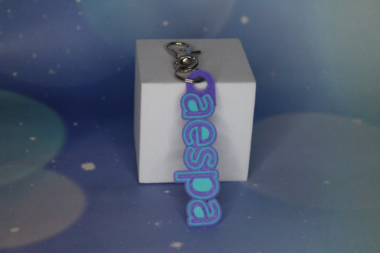 aespa Logo Keychain
