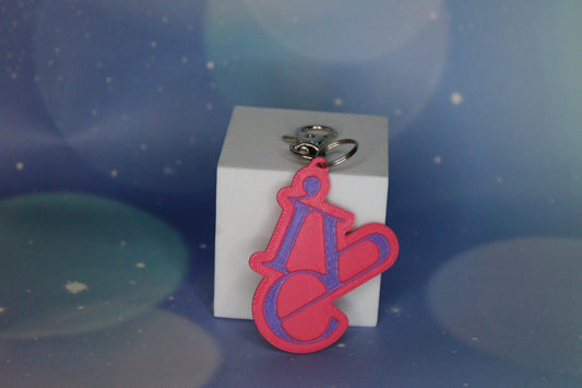 IVE Logo Keychain